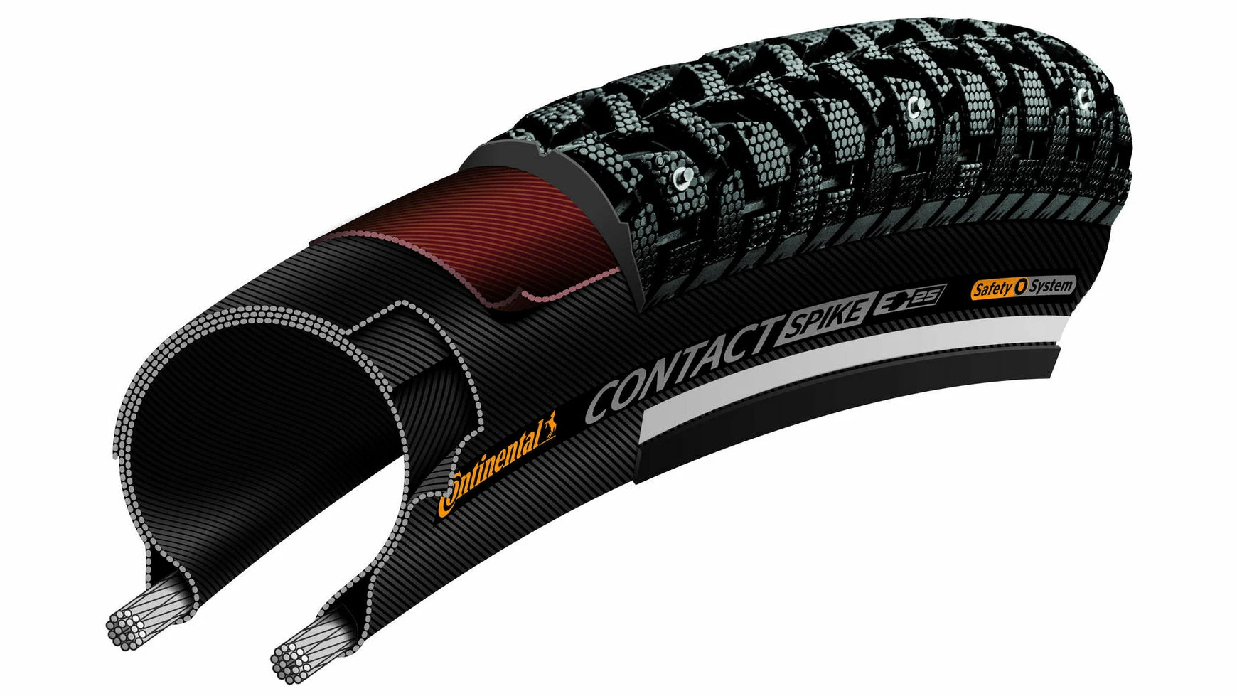 Continental Conti Contact Spike 120 28 Zoll 4 Continental Conti Contact Spike 120 28 Zoll – Bild 2